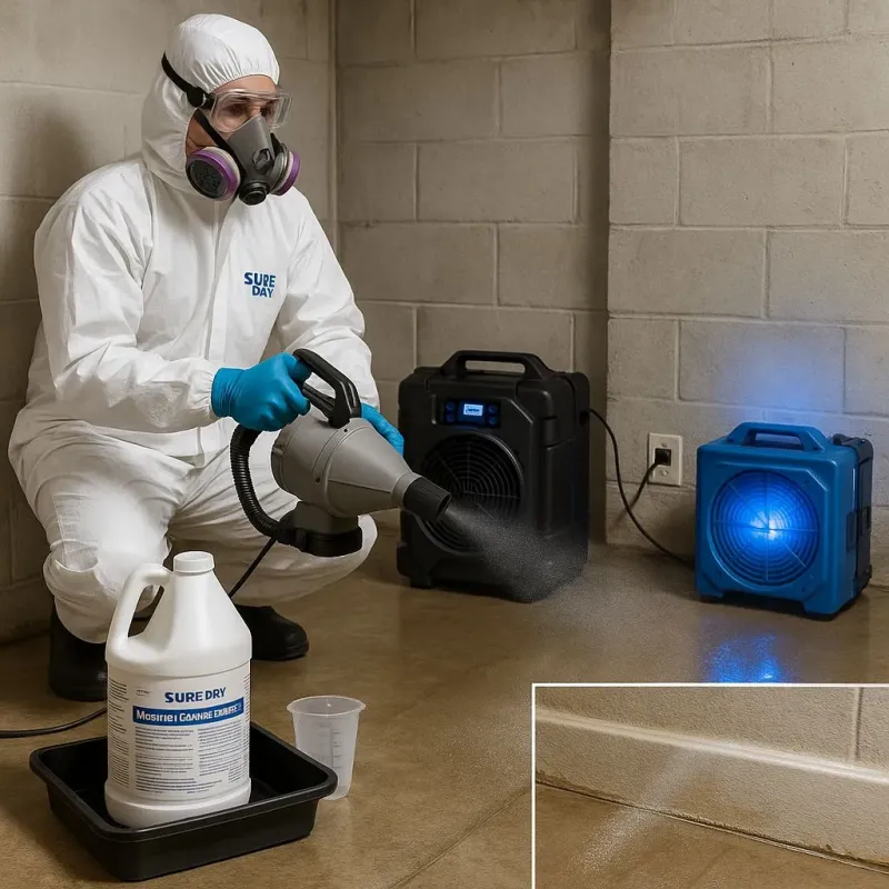 Sanitization and Odor Removal process in Alliance, OH