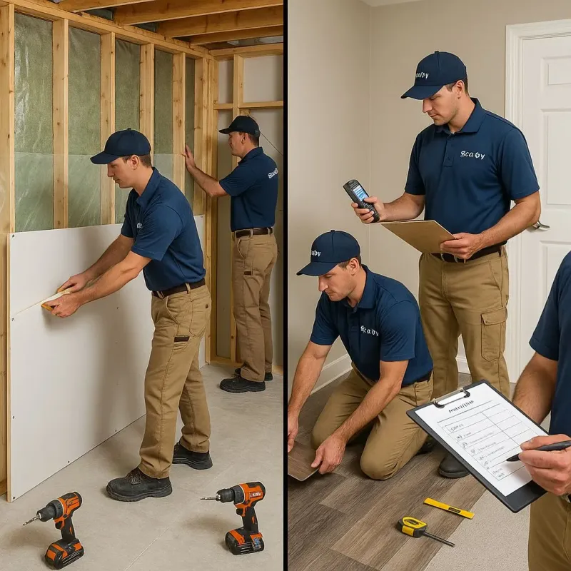 Repairs and Reconstruction process in Alliance, OH